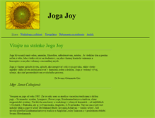 Tablet Screenshot of jogajoy.sk